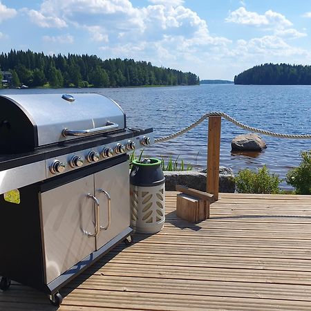 Stunning Log Cabin 45M2 On The Shore Of Kallavesi. Kuopio Extérieur photo