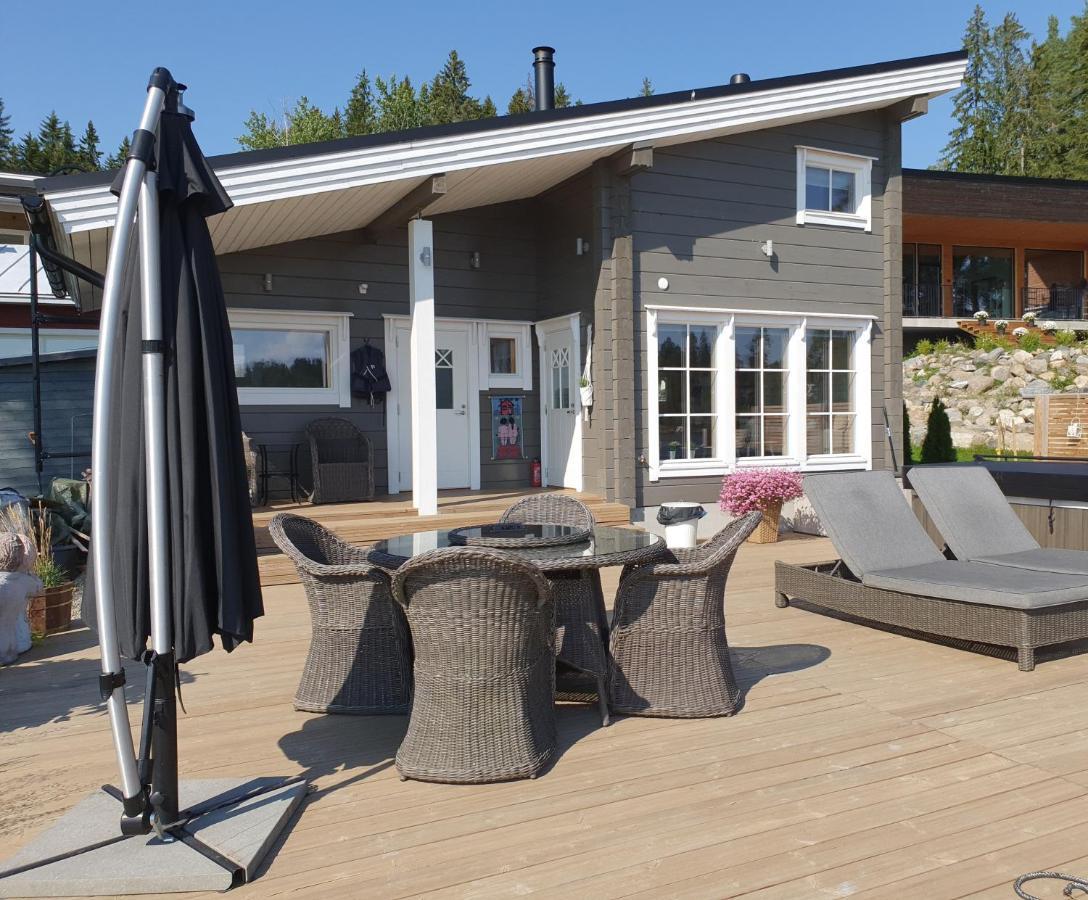 Stunning Log Cabin 45M2 On The Shore Of Kallavesi. Kuopio Extérieur photo