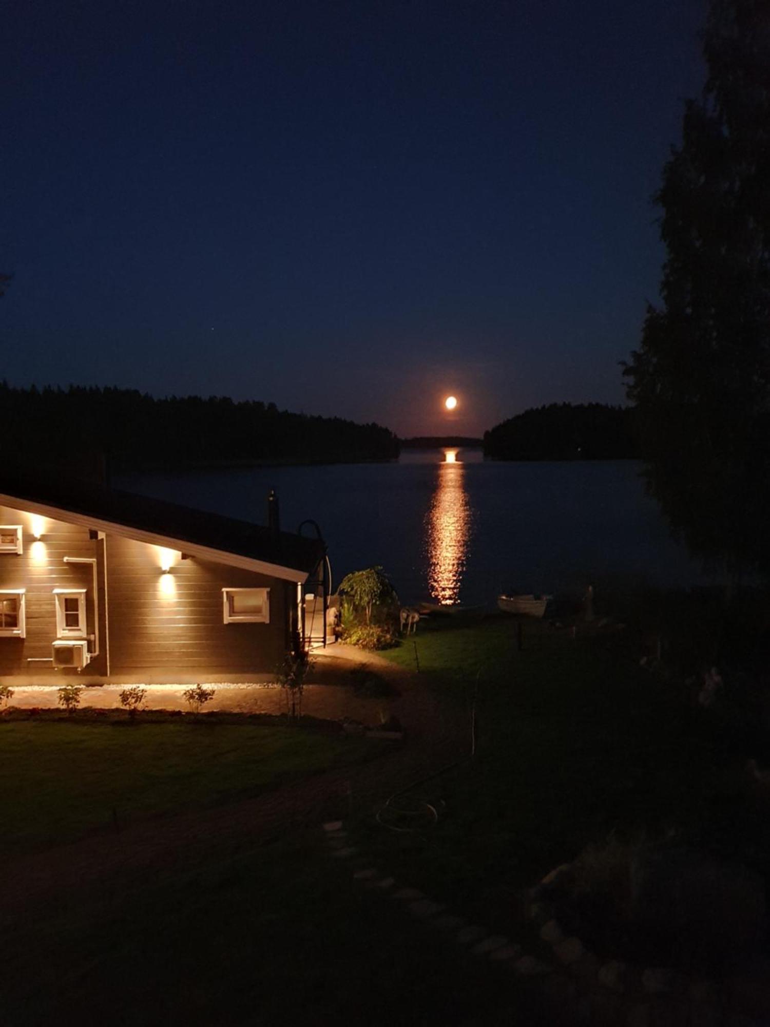 Stunning Log Cabin 45M2 On The Shore Of Kallavesi. Kuopio Extérieur photo