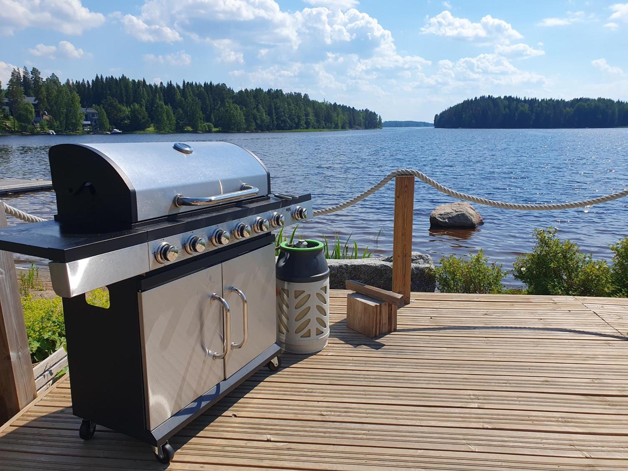 Stunning Log Cabin 45M2 On The Shore Of Kallavesi. Kuopio Extérieur photo