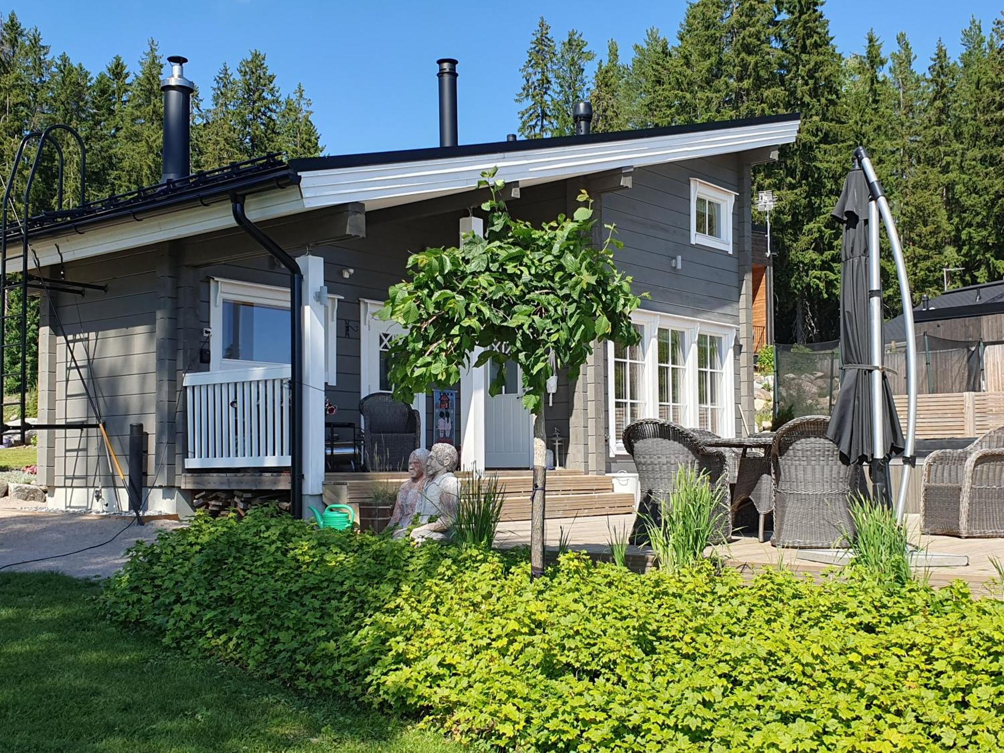 Stunning Log Cabin 45M2 On The Shore Of Kallavesi. Kuopio Extérieur photo